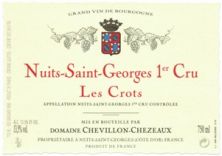 Domaine Chevillon-Chezeaux Nuits-St-Georges 1er Cru Les Crots 2022 (10109)