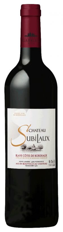 Chateau Subilaux 2020 Case of 12 Bottles (8771)